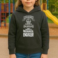 Sweat Blood Tears Mechanical Engineer Kids Hoodie