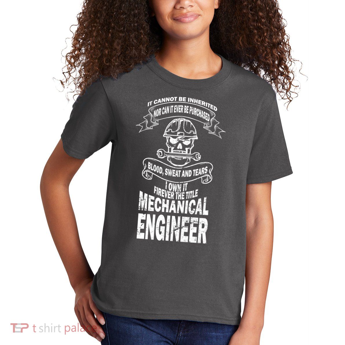 Sweat Blood Tears Mechanical Engineer Kids T-Shirt