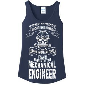 Sweat Blood Tears Mechanical Engineer Ladies Essential Tank