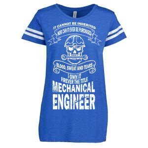 Sweat Blood Tears Mechanical Engineer Enza Ladies Jersey Football T-Shirt