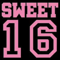 Sweet 16th Birthday Drawstring Bag