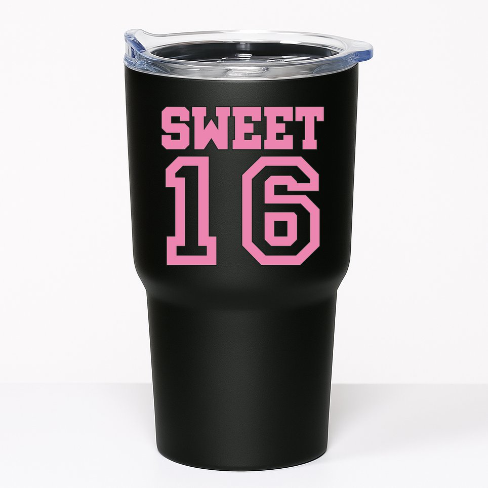 Sweet 16th Birthday Tumbler