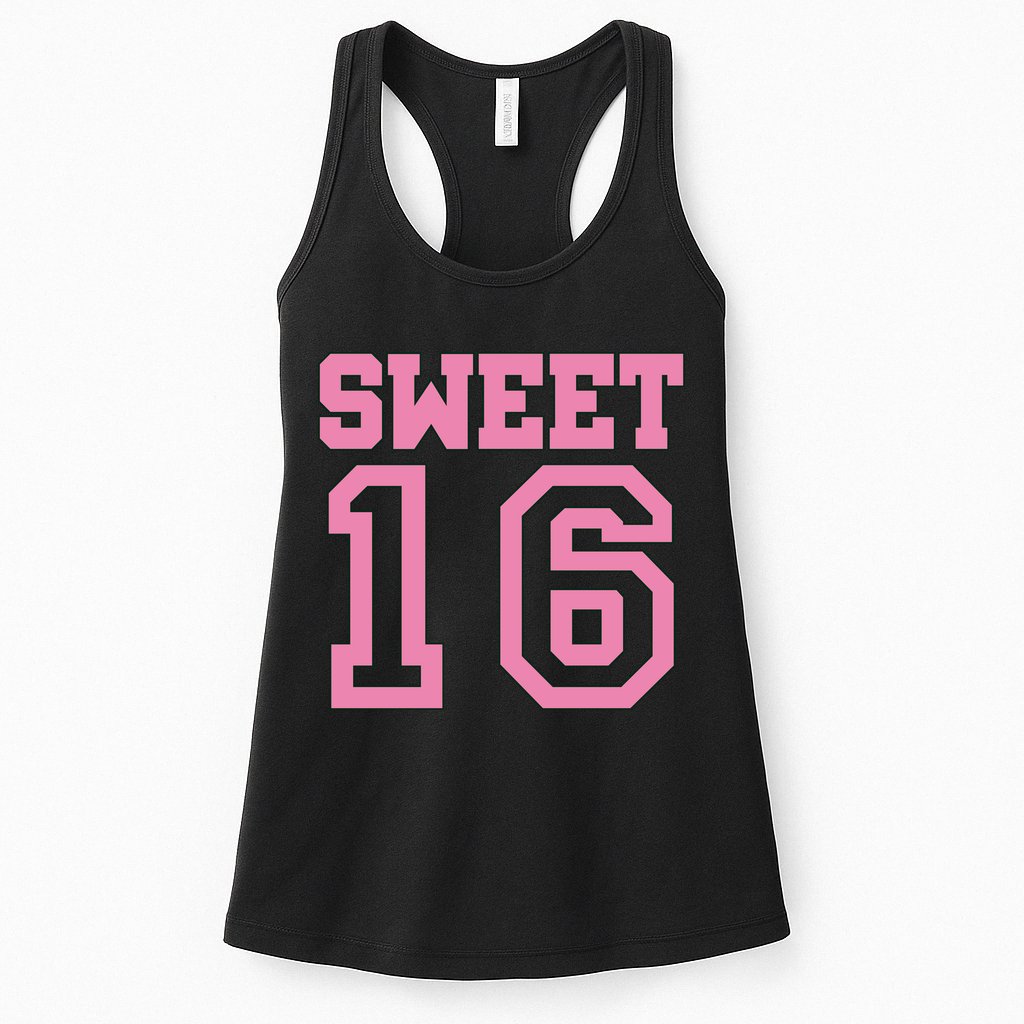 Sweet 16th Birthday Womens Tank Top