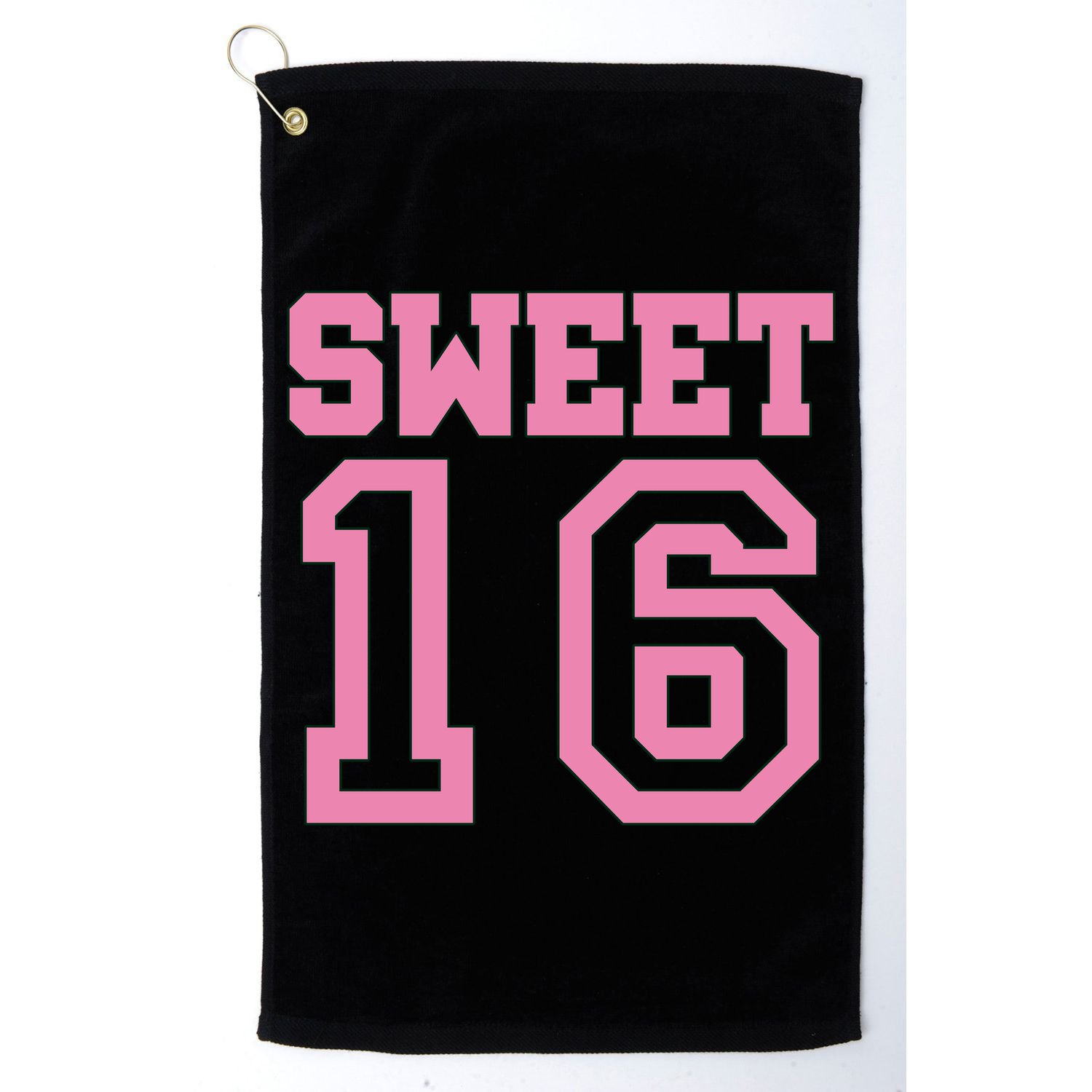 Sweet 16th Birthday Golf Towel