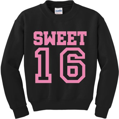 Sweet 16th Birthday Kids Sweatshirt