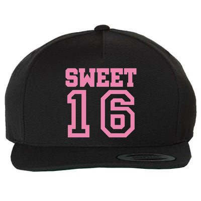 Sweet 16th Birthday Wool Snapback Cap