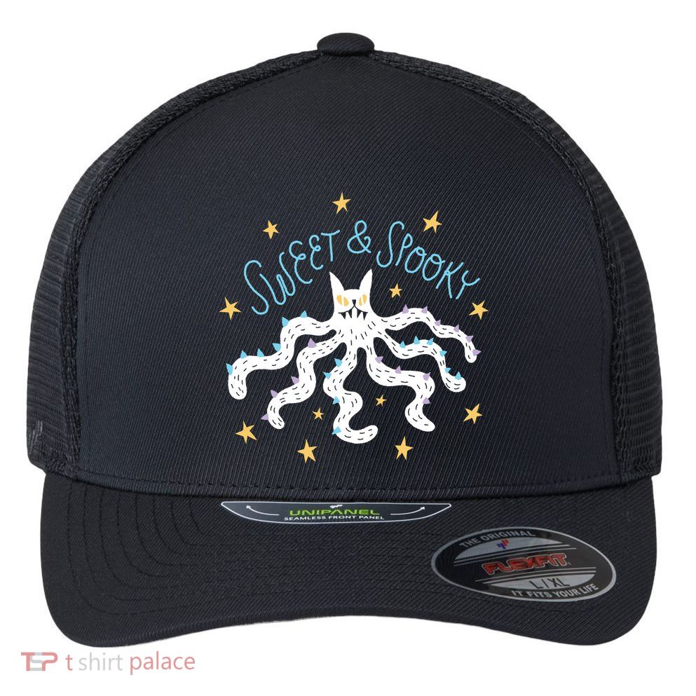 Sweet And Spooky Flexfit Unipanel Trucker Cap