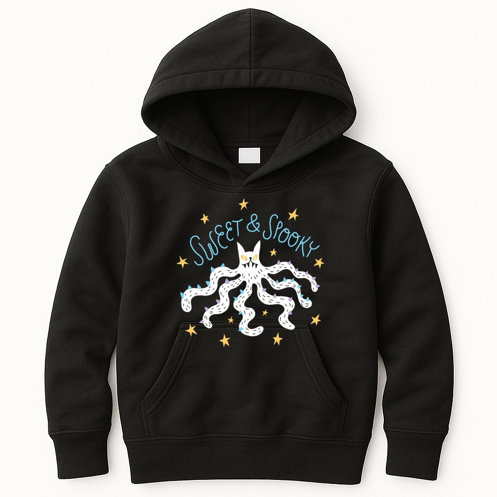 Sweet And Spooky Kids Hoodie