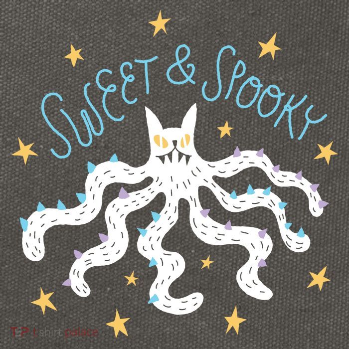 Sweet And Spooky Cotton Canvas Backpack