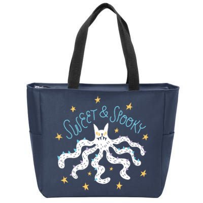 Sweet And Spooky Zip Tote Bag