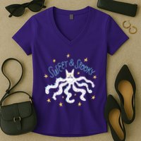 Sweet And Spooky Women's V-Neck T-Shirt