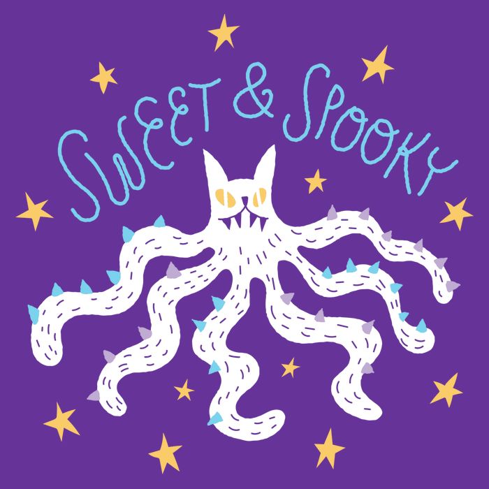Sweet And Spooky Women's V-Neck T-Shirt