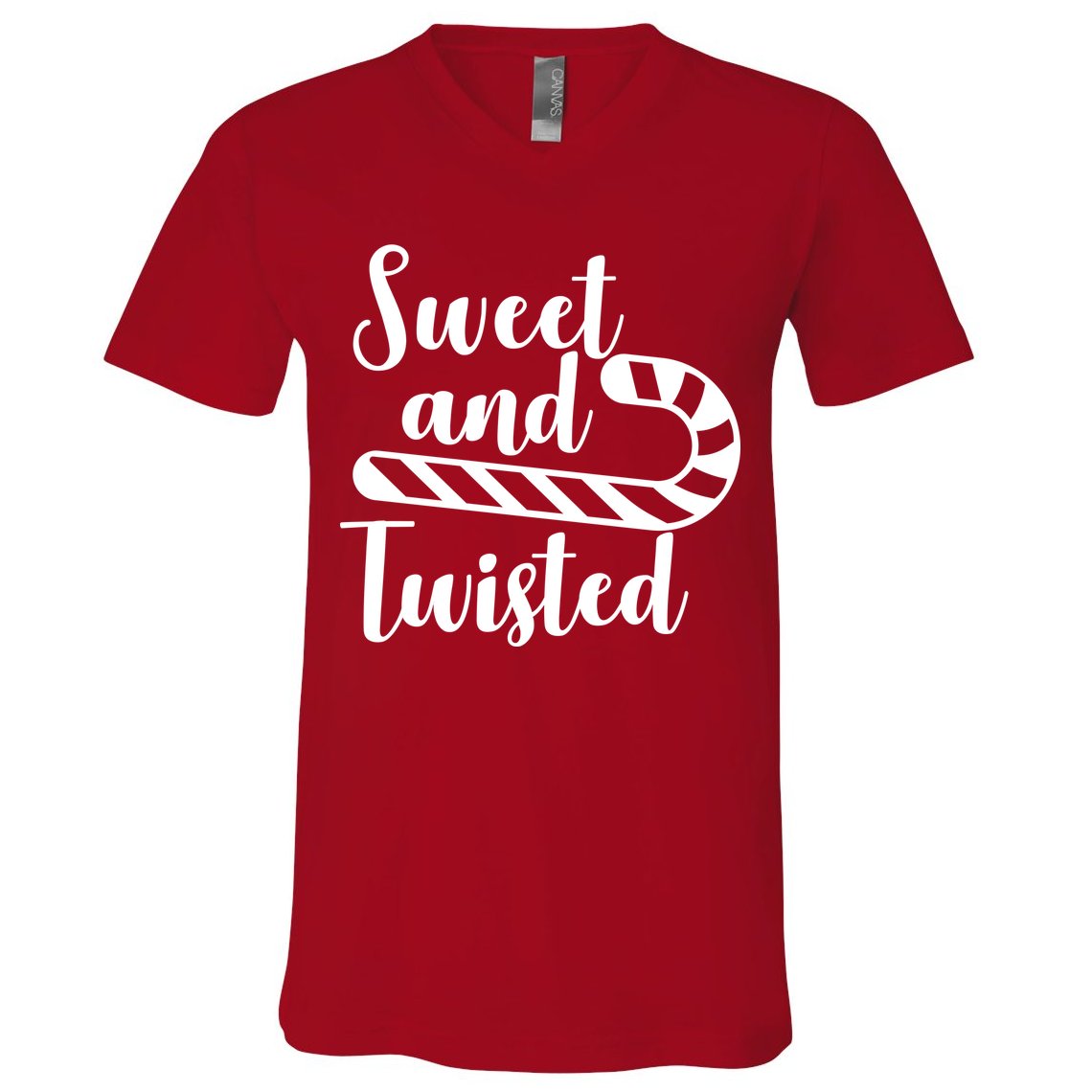 Sweet and Twisted V-Neck T-Shirt
