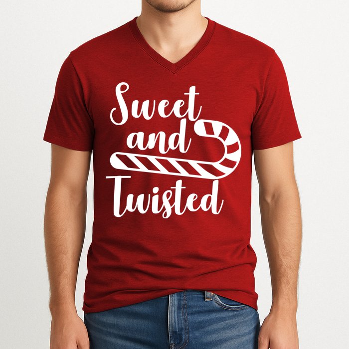 Sweet and Twisted V-Neck T-Shirt