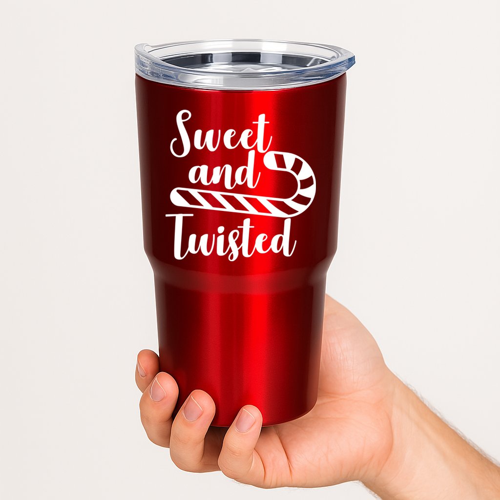 Sweet and Twisted Tumbler