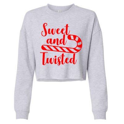 Sweet and Twisted Cropped Pullover Crew