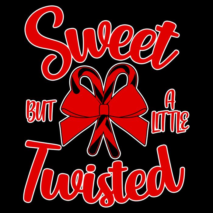 Sweet But A Little Twisted Christmas 16 in Basic Backpack