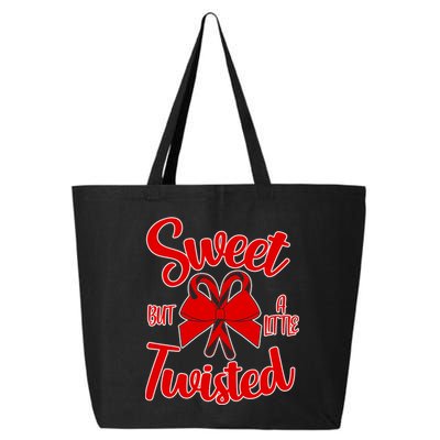 Sweet But A Little Twisted Christmas 25L Jumbo Tote