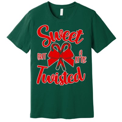 Sweet But A Little Twisted Christmas Premium T-Shirt