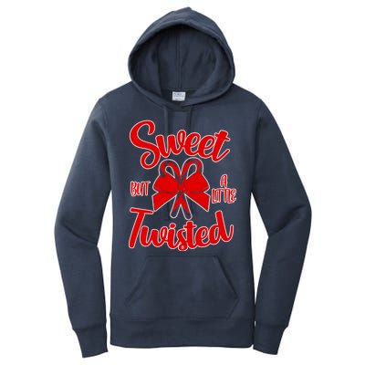 Sweet But A Little Twisted Christmas Women's Pullover Hoodie