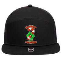 Sweet But Twisted 7 Panel Mesh Trucker Snapback Hat