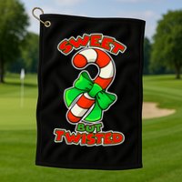 Sweet But Twisted Golf Towel
