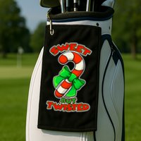 Sweet But Twisted Golf Towel