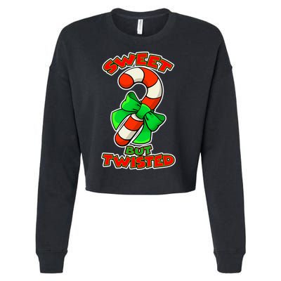 Sweet But Twisted Cropped Pullover Crew