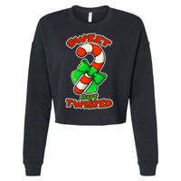 Sweet But Twisted Cropped Pullover Crew