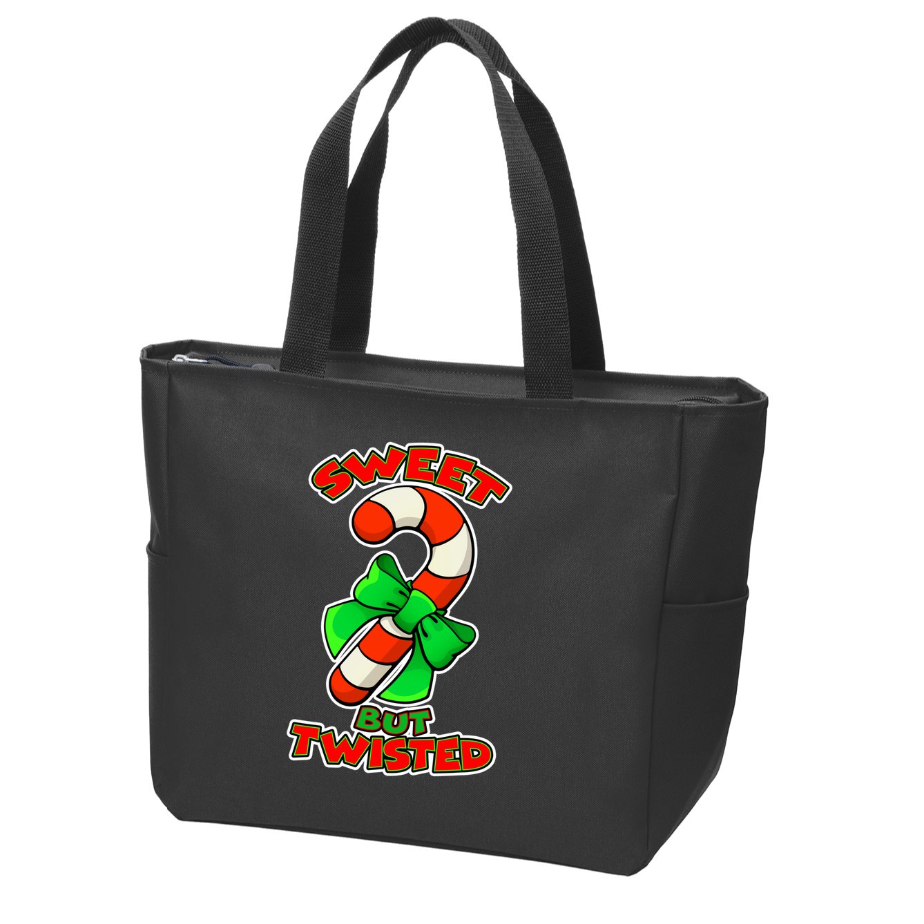 Sweet But Twisted Zip Tote Bag