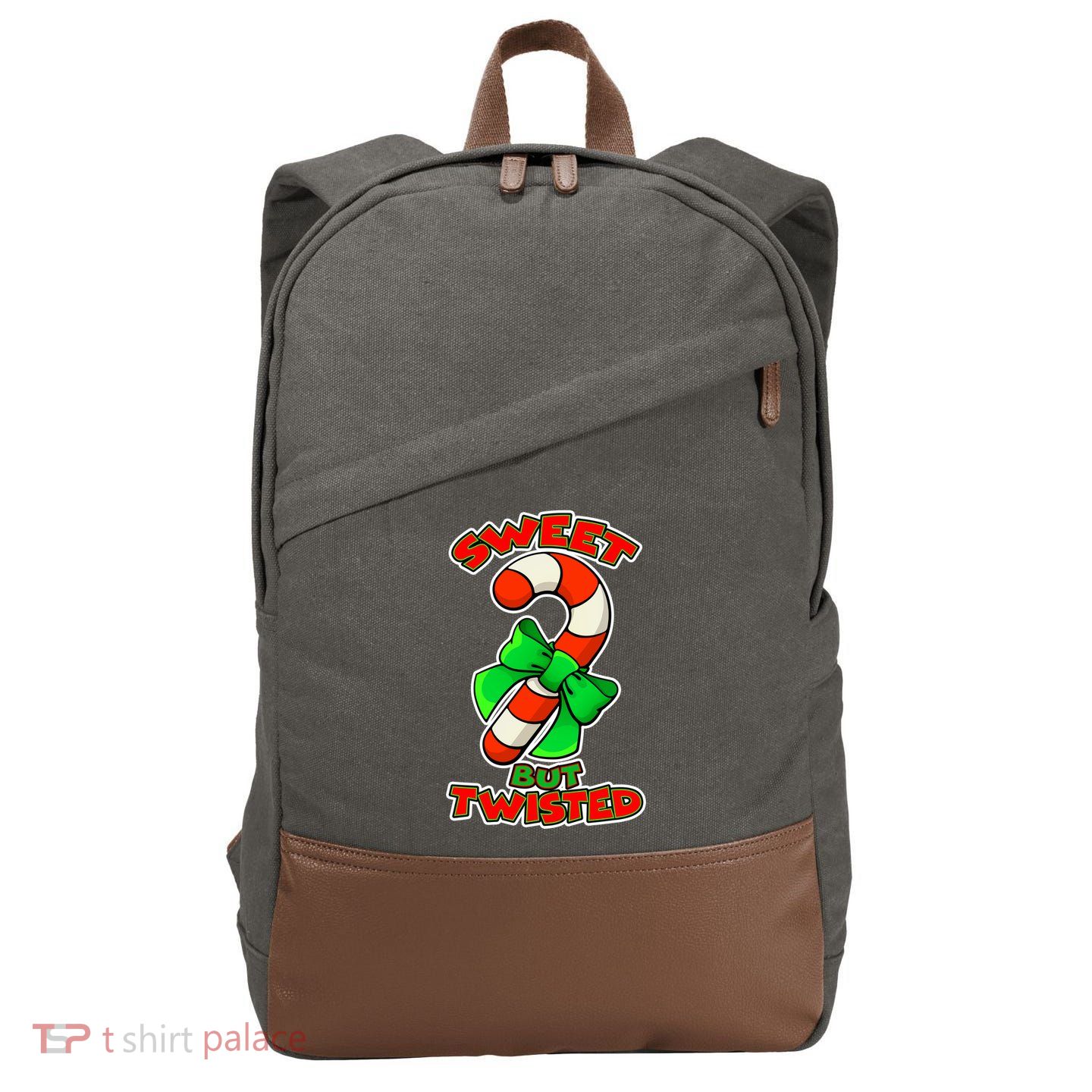 Sweet But Twisted Cotton Canvas Backpack
