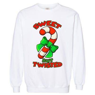 Sweet But Twisted Garment-Dyed Sweatshirt
