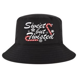 Sweet But Twisted Funny Candy Cane Christmas Cool Comfort Performance Bucket Hat