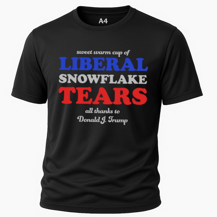 Sweet Cup Of Liberal Snowflake Tears Cooling Performance Crew T-Shirt