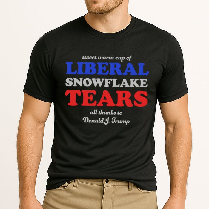 Sweet Cup Of Liberal Snowflake Tears Cooling Performance Crew T-Shirt