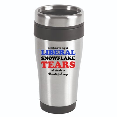 Sweet Cup Of Liberal Snowflake Tears 16oz Travel Tumbler