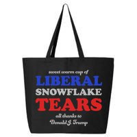 Sweet Cup Of Liberal Snowflake Tears 25L Jumbo Tote