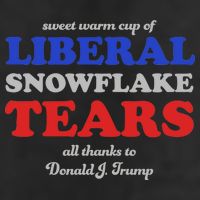 Sweet Cup Of Liberal Snowflake Tears 25L Jumbo Tote