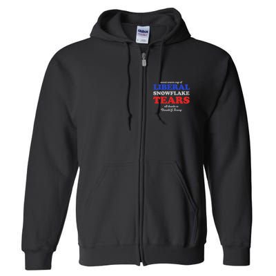 Sweet Cup Of Liberal Snowflake Tears Full Zip Hoodie