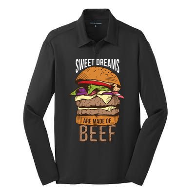 Sweet Dreams Are Made Of Beef Silk Touch Performance Long Sleeve Polo