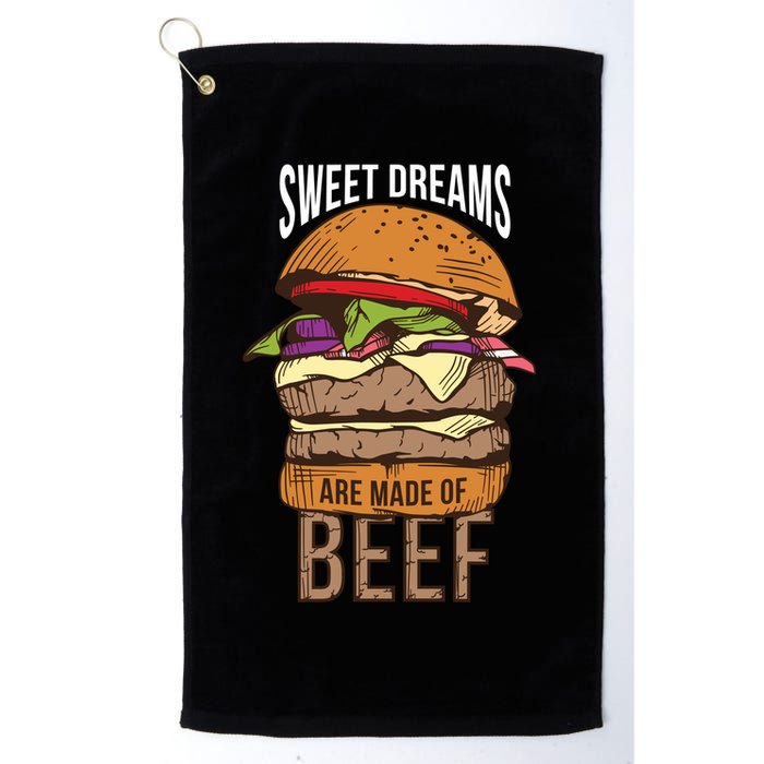 Sweet Dreams Are Made Of Beef Golf Towel