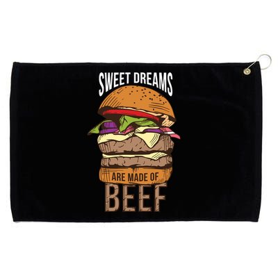 Sweet Dreams Are Made Of Beef Grommeted Golf Towel