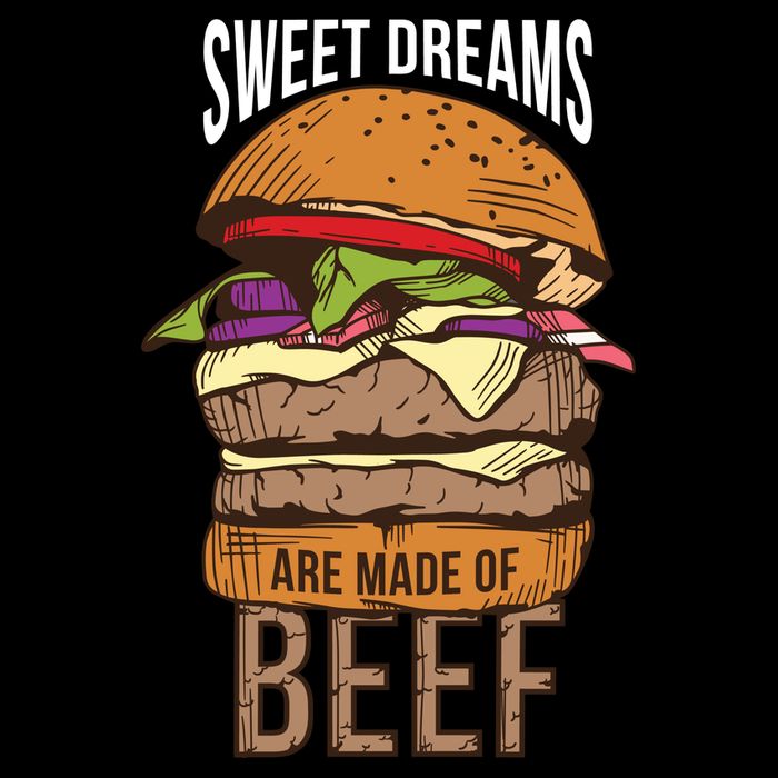 Sweet Dreams Are Made Of Beef Kids T-Shirt