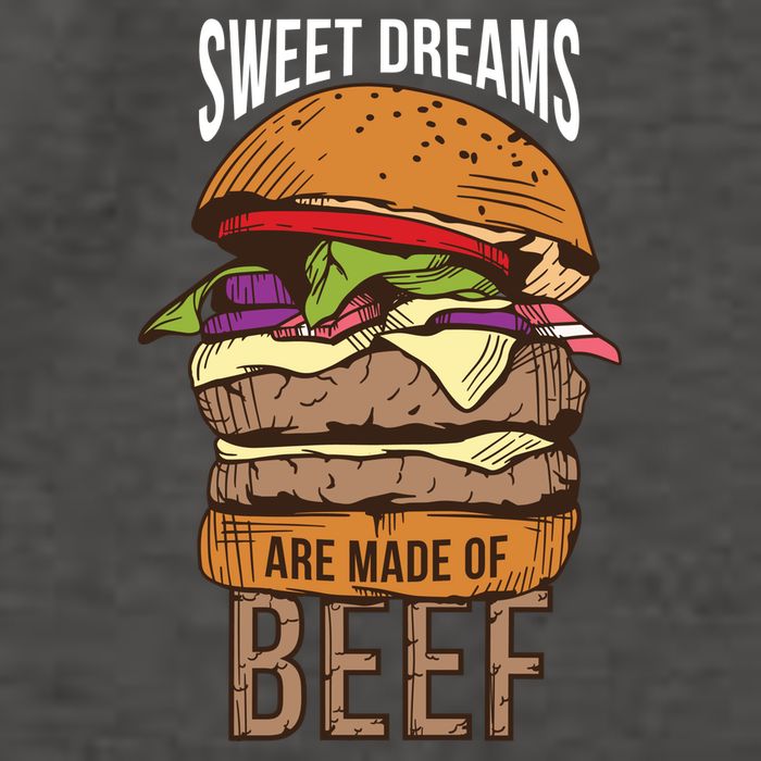 Sweet Dreams Are Made Of Beef Vector Backpack