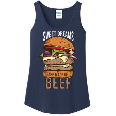 Sweet Dreams Are Made Of Beef Ladies Essential Tank