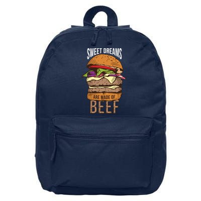 Sweet Dreams Are Made Of Beef 16 in Basic Backpack