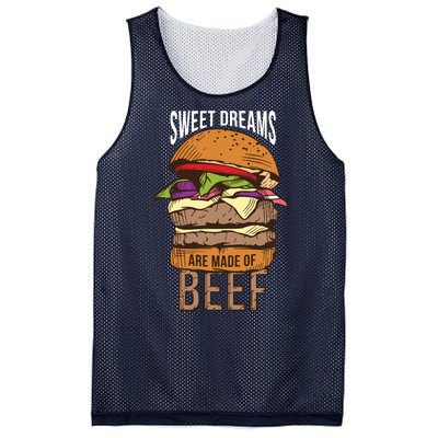 Sweet Dreams Are Made Of Beef Mesh Reversible Basketball Jersey Tank