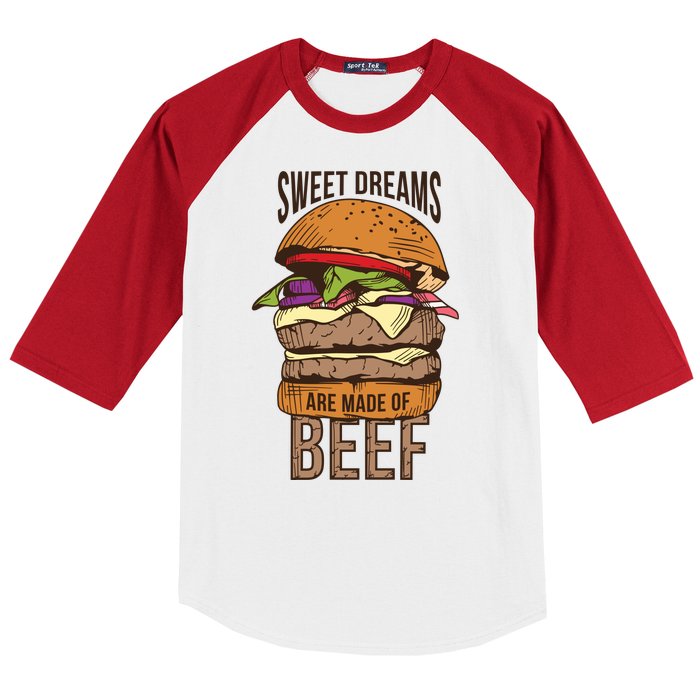 Sweet Dreams Are Made Of Beef Baseball Sleeve Shirt