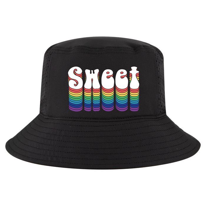 Sweet Groovy Retro 70's Style Cool Comfort Performance Bucket Hat