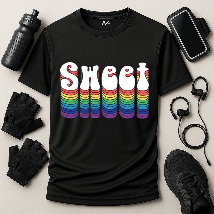 Sweet Groovy Retro 70's Style Performance Shirt